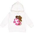thumbnail image 2 of Inktastic 3rd Birthday 3 Year Old Cowgirl Toddler Hoodie, 2 of 4