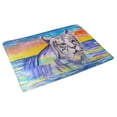 thumbnail image 2 of MKHERT White Tiger Animal with Colorful Sea Background Doormat Rug Home Decor Floor Mat Bath Mat 30x18 inch, 2 of 3