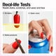 thumbnail image 3 of Gellen Gel Top Coat, 2 unidades de 18 ml de esmalte de gel para capa superior, curado con luz UV, esmalte de gel para capa superior brillante cristalina mejorado para manicura en casa., 3 of 8