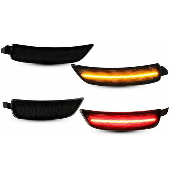 Smoked LED Bumper Side Marker Light For 2016-2022 Mazda Miata MX-5 4PCS