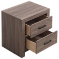 thumbnail image 5 of Wooden Nightstands, Brantford Barrel Oak 2-Drawer Nightstand, Oak Bedside Nightstands,Mdf Nightstands With Drawers, Furniture Bedroom Furniture Nightstands Brantford Barrel Oak 2-Drawer Nightstand, 5 of 15