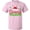 AD-Pink, variant on Granny Claus with Christmas Santa Hat and Snowflakes T-Shirt
