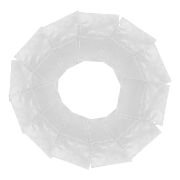 LITINKIMI Photo Refill Sheets Easy Replacement PVC 12PCS Binder Photo Sleeves