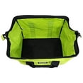 thumbnail image 4 of Green Wide Mouth Collapsible Genuine OEM Contractor?s Bag w/Full Top Single Zipper Action and Cross X Stitching, 4 of 4