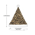 thumbnail image 3 of Naloa Leopard Print Santa Hat for Kids Baby Christmas Hats,Girls Boys Toddler Plush Xmas Holiday Hat,Luxury Santa Claus Hat, 3 of 6