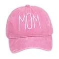 thumbnail image 5 of Sombrero de béisbol Yinane bordado para mamá rosa, 5 of 5