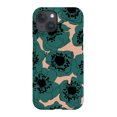 thumbnail image 1 of Cherry Blossom Phone Case (Green), iPhone 13, 1 of 5