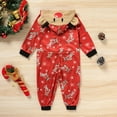 thumbnail image 4 of Viworld Family Matching Jumpsuit,Christmas Family Pajamas Hoodie Sleepwear Deer Holiday Pjs, 4 of 8