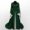 Green, variant on Azrian Deals Women's Long Sleeve V-Neck Medieval Dress Floor Length Cosplay Dress