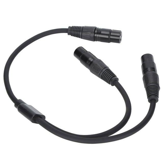FAGINEY XLR Splitter Cable,XLR To XLR Connection Cord,JORINDO JD6073 XLR Female To Dual XLR Female Cable Y‑Type Splitter XLR To Dual XLR Microphone Cable