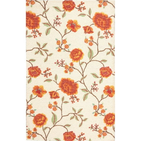 Nourison Vista Ikat Perennial Design Decorative Rug