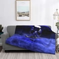 thumbnail image 2 of Fotbe Steel Skull Manta de Franela con Estampado, Manta Ultrasuave para Cama, Sofá, Auto, Hipoalergénica y Antibolitas-40"x30", 2 of 6