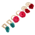 thumbnail image 2 of Pendientes de aleación de moda con forma de flor, pendientes colgantes, accesorio de joyería, regalo, 2 of 5
