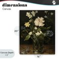thumbnail image 4 of Stupell Industries Transitional Chrysanthemum & Flowers in Vase Canvas Art, 16 x 20, by Vintage Hustle, 4 of 8