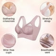 thumbnail image 5 of ZHENHONG 2024 New Rosy Lift Bra Plus Size Comfort Extra Elastic Wireless Support Lace Bra for Women Wireless Bras for Women, 5 of 8