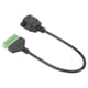 thumbnail image 3 of Conector Hembra RJ45 A Cable De 8 Pines, Adaptador De Terminal Sin Soldadura De Conexión Confiable Para Cable UTP Para Cable UTP Cat5, Cat6 Y Cat7, 3 of 7