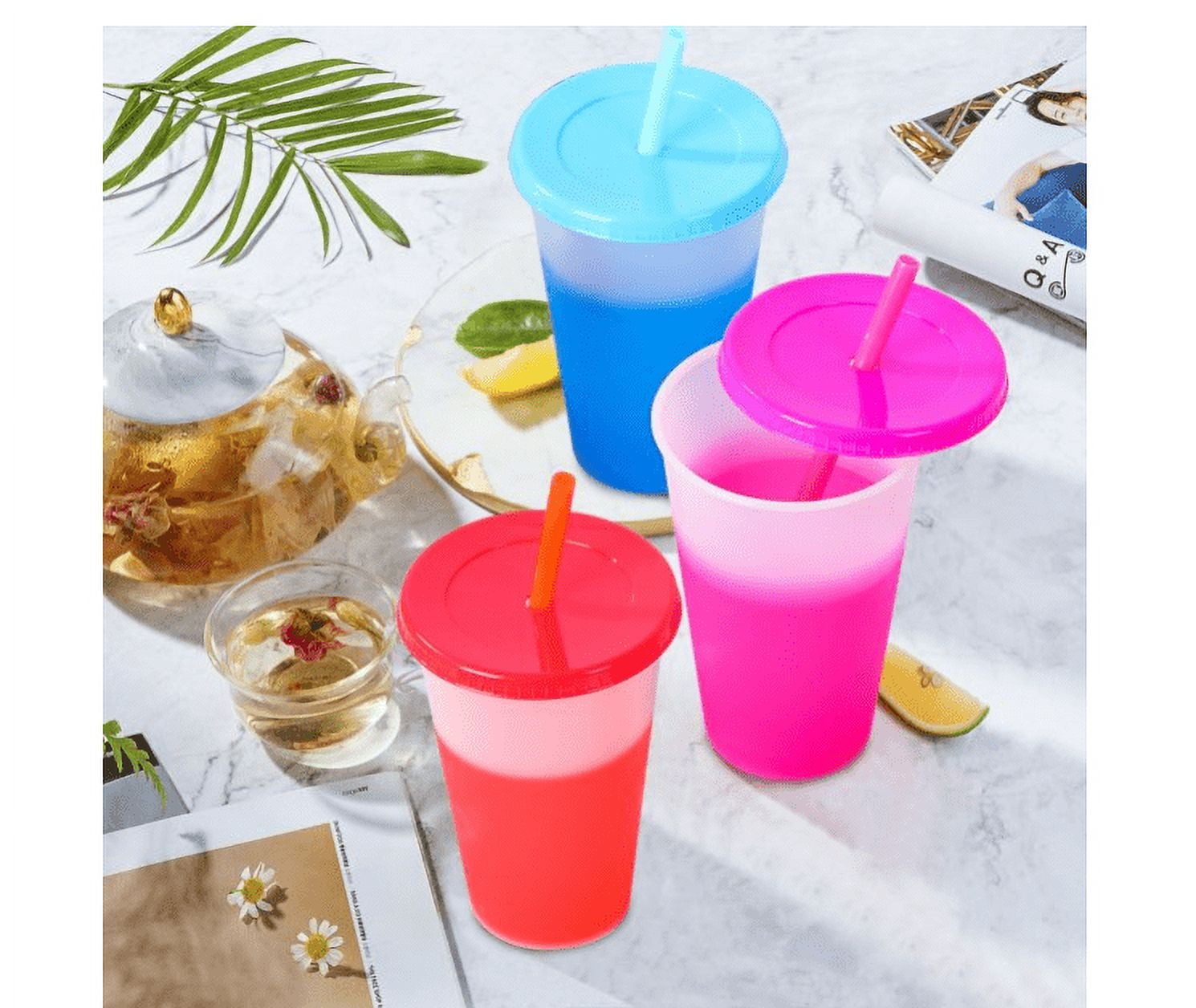 YUYUHUA Reusable Plastic Cups 32 oz - Large Plastic Cups Dishwasher Safe –  BPA Free Plastic Tumblers…See more YUYUHUA Reusable Plastic Cups 32 oz 