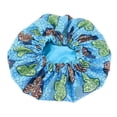thumbnail image 1 of Bonnet Cap Floral Print African Style Satin Polyester Comfortable Hair Care Hat for Daily Wear, 1 of 11