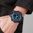 thumbnail image 3 of SKMEI Men's Digital Watches Sports Outdoor 50M Waterproof Military Wrist Watch Multi Function LED Alarm Stopwatch, 3 of 5