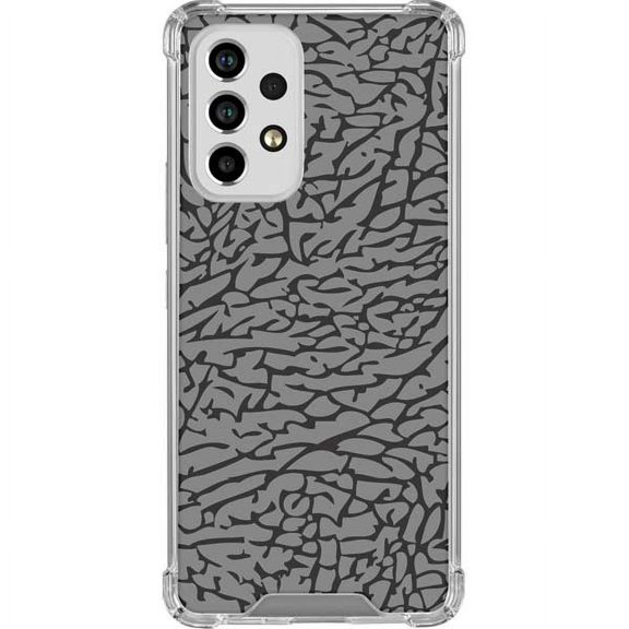 Skinit Sneakerhead Elephant Print Grey Galaxy A53 5G Clear Case