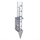 thumbnail image 1 of Pluviómetro Exterior de 5 Pulgadas de Capacidad con Tubo, Soporte de Acero Inoxidable 2 en 1: Medición de Lluvia Precisa para Jardín y Césped, 1 of 7