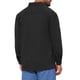 thumbnail image 3 of CHAQUETA DE TRABAJO INSPIRE CHIC para Hombre, Camisa Casual de Manga Larga con Botones, Color Sólido, Talla S Negra, 3 of 6