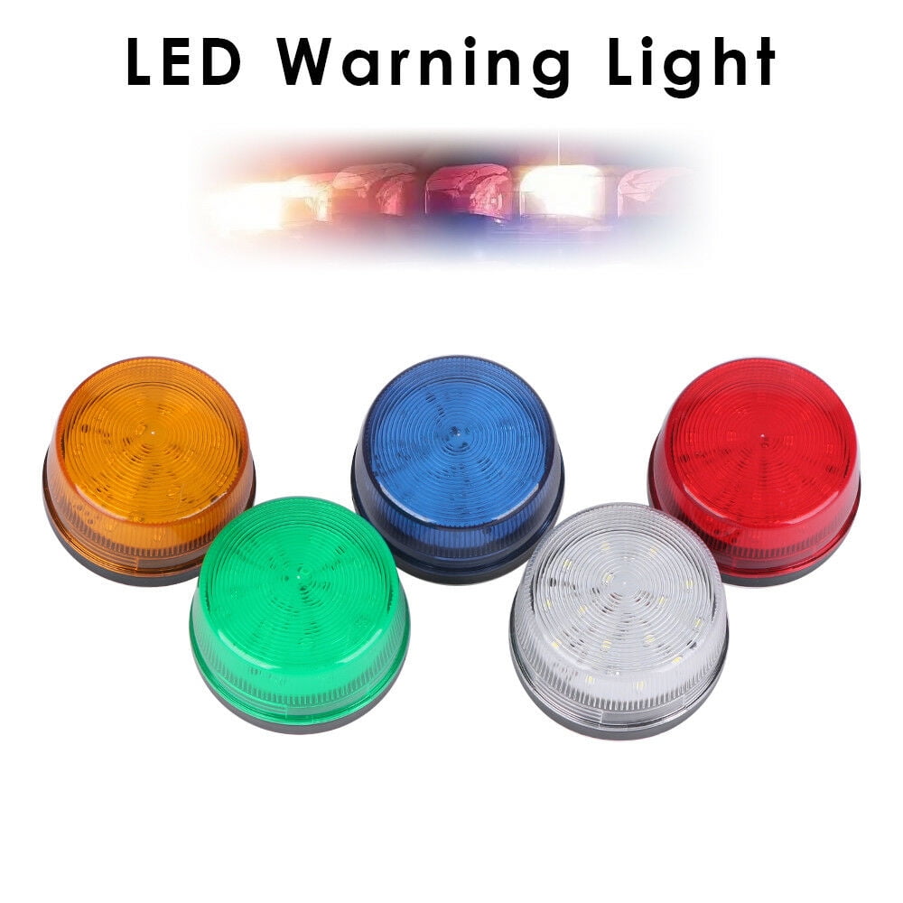 Security Light Alarm Siren 12V 120mA Alarm Strobe Flashing Light