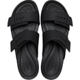 thumbnail image 4 of Sandalia Baja Brooklyn con Hebilla para Mujer Crocs Negra Talla 4 M, 4 of 6