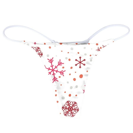 

Felwors Womens Thong T Back Low Waist Panties Cotton Seamless Underwear G String Bikini Thong Size XL