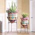 thumbnail image 2 of Collections Etc Southwest Garden Planters - Set of 2 NO SIZE, 2 of 3