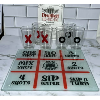 Barbuzzo Original Spin the Shot – Fun Adult Drinking Games, Includes 2  Ounce Shot Glass