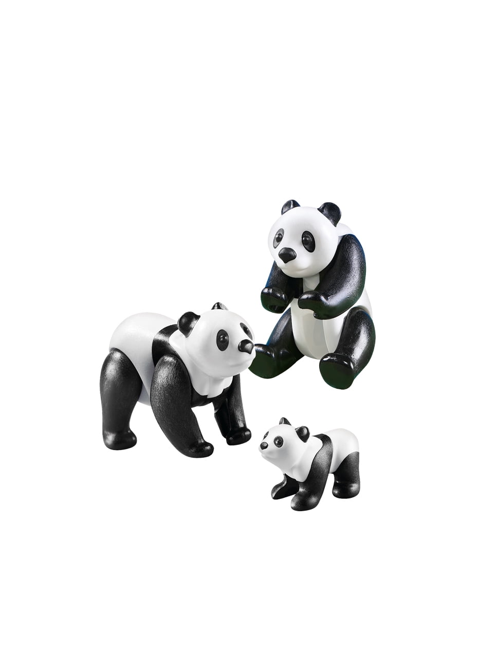 Playmobil Family Fun Triple Set Flamingo & Panda Zoo Animal Toy Set Koala 