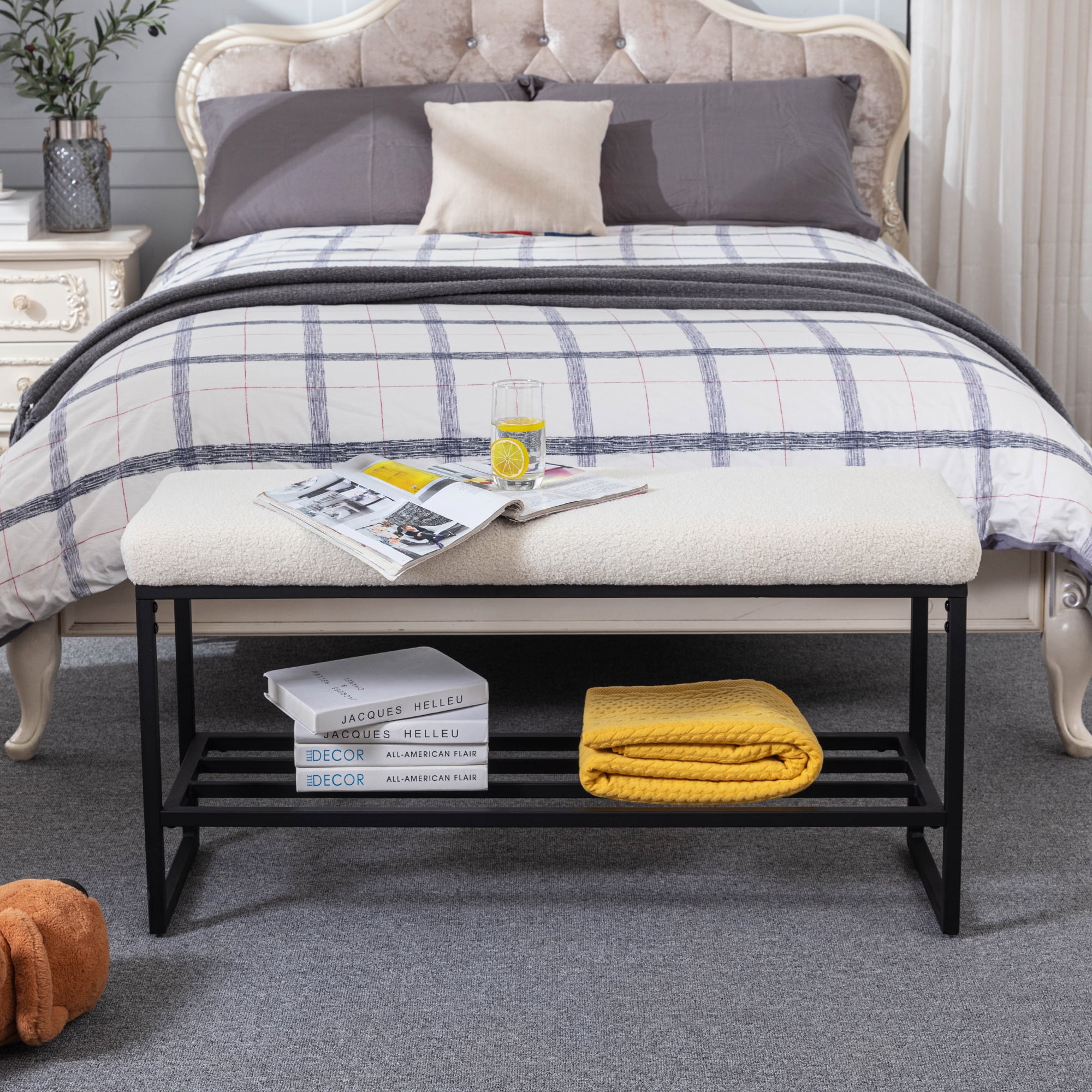 Bed bath and sale beyond shoe bench
