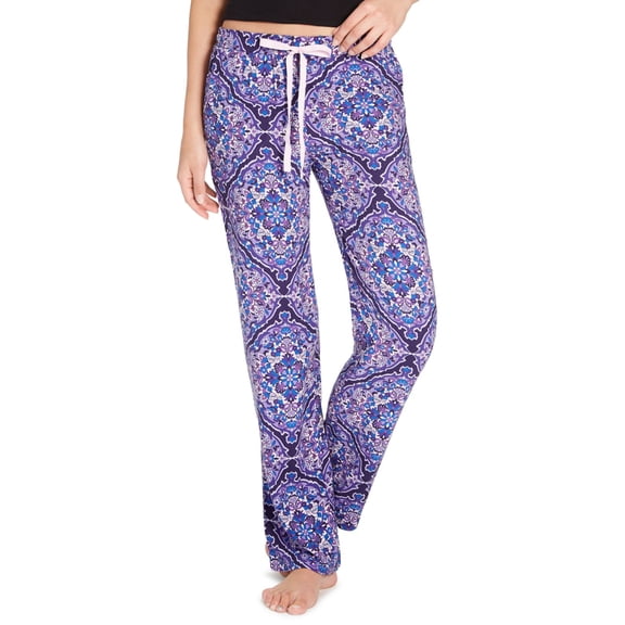 Vera Bradley Plaid Flannel Pajama Pants Womens,Regal Rose,Medium