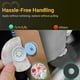 thumbnail image 4 of Fundas para sensores Amolyfe Freestyle Libre 3, impermeables, paquete de 10, 4 of 8