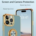 thumbnail image 2 of for iPhone 15 Pro Max Case, 15 Pro Max Case with 360° Ring Holder Kickstand Magnetic [Car Mount Support] Shockproof Anti-Slip Protective Electroplated Case for iPhone 15 Pro Max 6.7"-Grey, 2 of 16