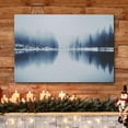 thumbnail image 3 of wall26 Canvas Print Wall Art Peaceful Snowy Forest Lake in Winter Nature Wilderness Photography Modern Art Rustic Scenic Colorful Multicolor for Living Room, Bedroom, Office - 32"x48", 3 of 5