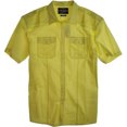 thumbnail image 1 of Ecko Unltd. Camisa tejida con botones Don't Fret SS para hombre, amarillo, XX-Large, 1 of 1