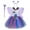 Blue, variant on Ymyiu Toddler Dress Toddler Tutu Dress Girls Fluffy Tiered Summer Dresses Cute Party Tulle Sundress for Kids 3T 4T (Purple,3-4 Years)
