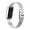 Silver, variant on Metal Bands Compatible with Fitbit Luxe Band Stainless Steel Metal Band Replacement Wristband Women's Men's Watch Accessories for Fitbit Luxe(Silver)
