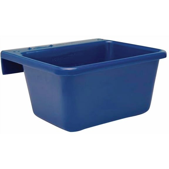FORTEX Industries SF-6 12 Fence Feeder, 6 Quart, Blue