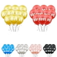 thumbnail image 2 of Globo de látex impreso para fiesta de Año Nuevo 2022, globo dorado y rojo para Año Nuevo, suministros de decoración para escenas de bodas y cumpleaños de 12 pulgadas, 2 of 5