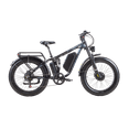 thumbnail image 6 of Electric Mountain Bike for Adults, 3000W Motor, 48V 25Ah Battery, 100 Miles Range, 24" Fat Tire All Terrain E Bike，Silver, 6 of 9