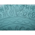 thumbnail image 6 of Eden Bath EB-GS03 Teal Glass Vessel Sink with Embossed Pattern, 6 of 7