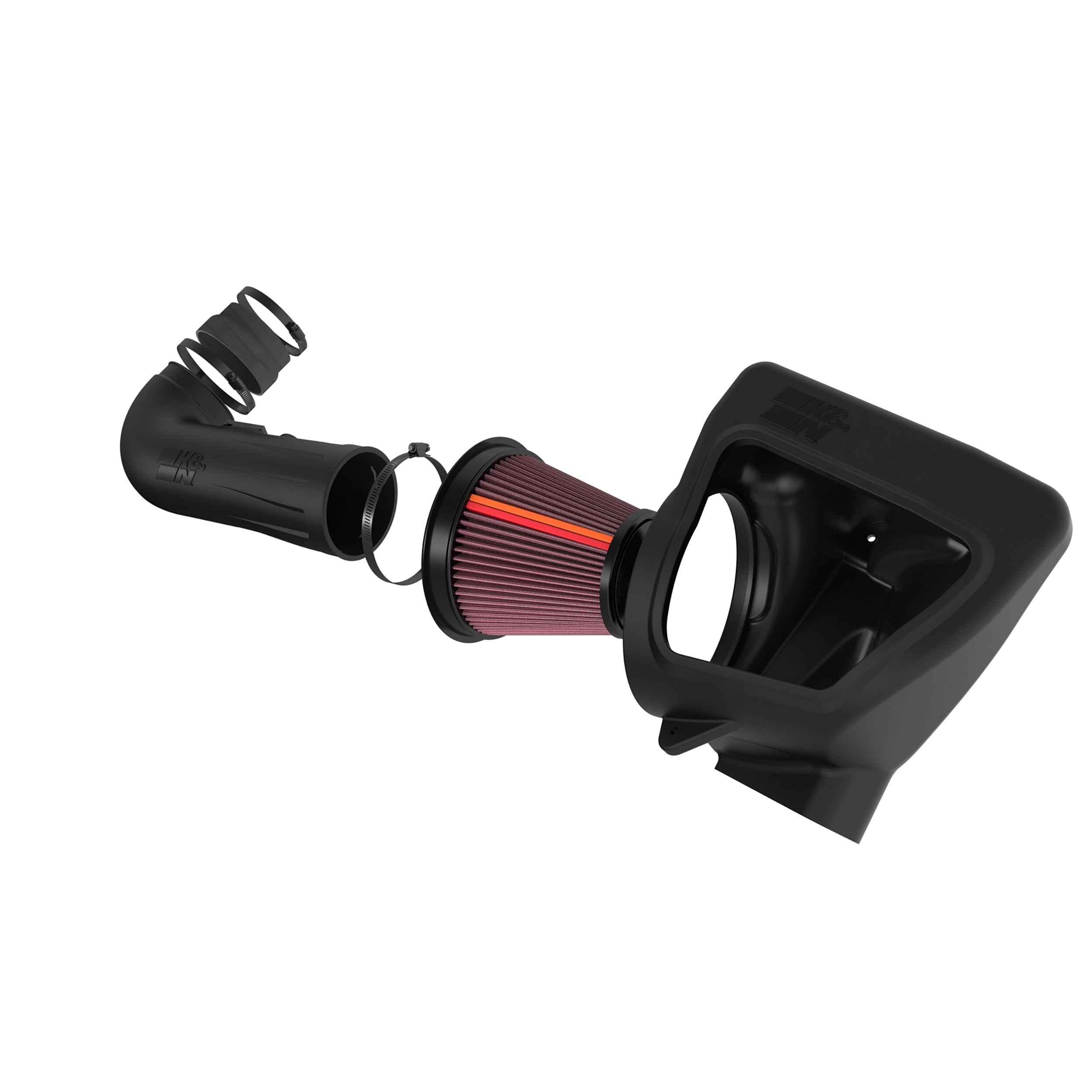 K&N Performance NextGen Cold Air Intake System: Easy Installation, Engineered to Maximize Airflow, Boost Horsepower & Torque, 50-3092