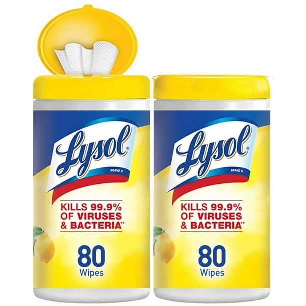 Lysol Disinfectant Wipes, MultiSurface Antibacterial Cleaning Wipes