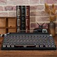 thumbnail image 2 of Retro Typewriter Keyboard Wireless Bluetooth Keyboard USB Mechanical Punk Keycaps for Desktop PC/La, 2 of 5