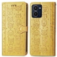 thumbnail image 2 of Funda Cartera FOXDOCK para HMD Pulse Pro , Flip PU con Relieve de Gatos y Perros, Tarjetero y Soporte, 2 of 6