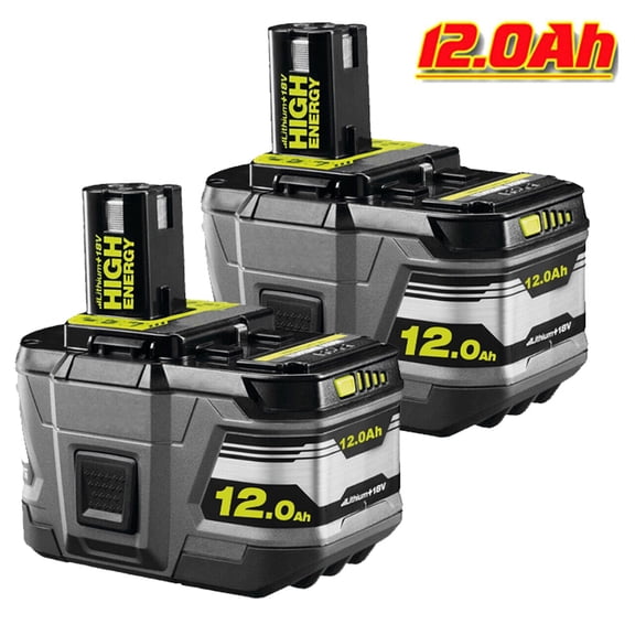 2X 18V 12.0AH For Ryobi One Plus P108 18 Volt Lithium-ion High Capacity Battery