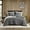 King Grey#10, variant on Cotton Bedding Set, 3PCS Full/Queen Waffle Washed Duvet Set, Green Comforter Set,Cotton Bed In A Bag, Household Supplies & Décor Bedding Bedding Sets 3PCS Full/Queen Waffle Washed Duvet Set